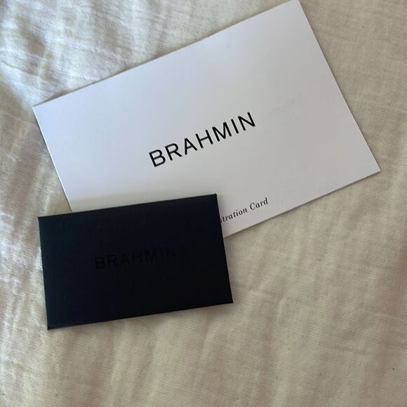 New. Has the registration card inside. Brahmin Jody-Passion Fruit Melbourne bag - Picture 7 of 7